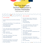 Rencontres doctorales en philosophie ancienne: 11-12 juillet 2022, Bochum (Allemagne)